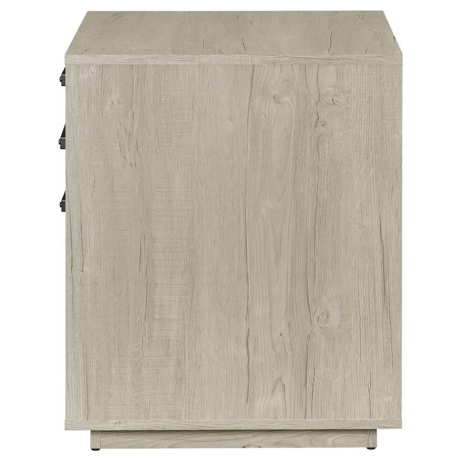 Loomis Grey File Cabinet - furniture place usa
