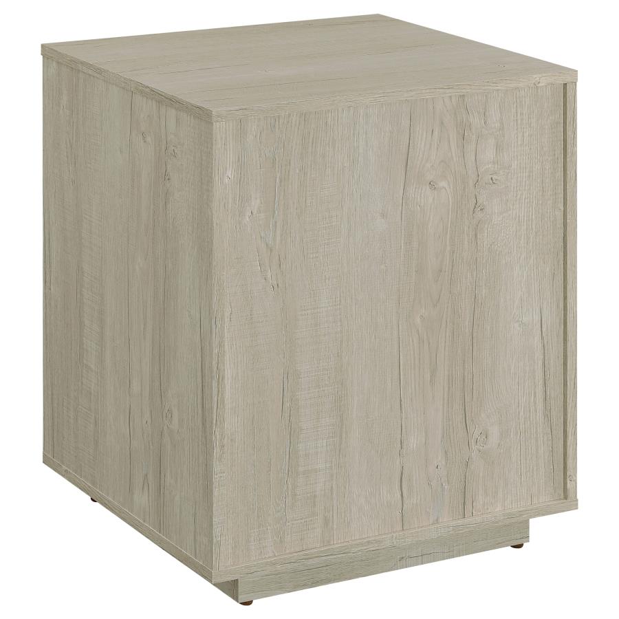 Loomis Grey File Cabinet - furniture place usa