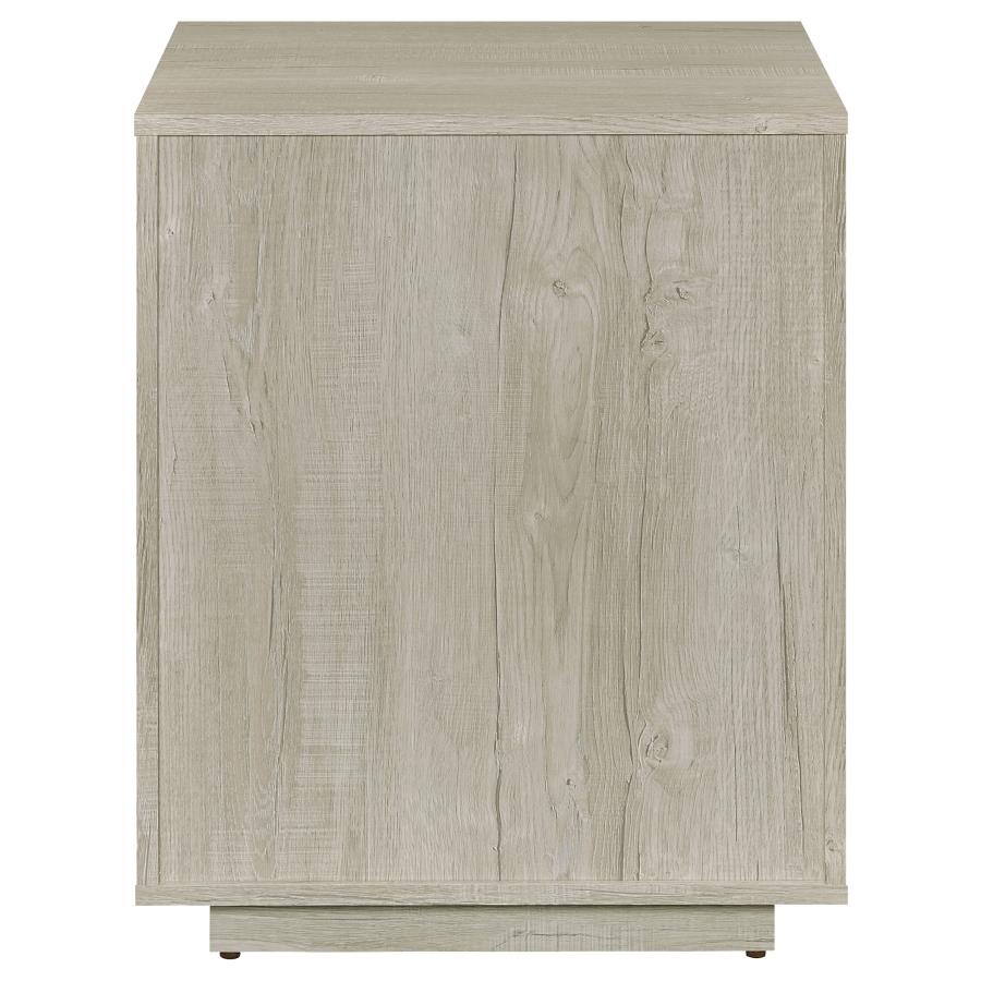 Loomis Grey File Cabinet - furniture place usa