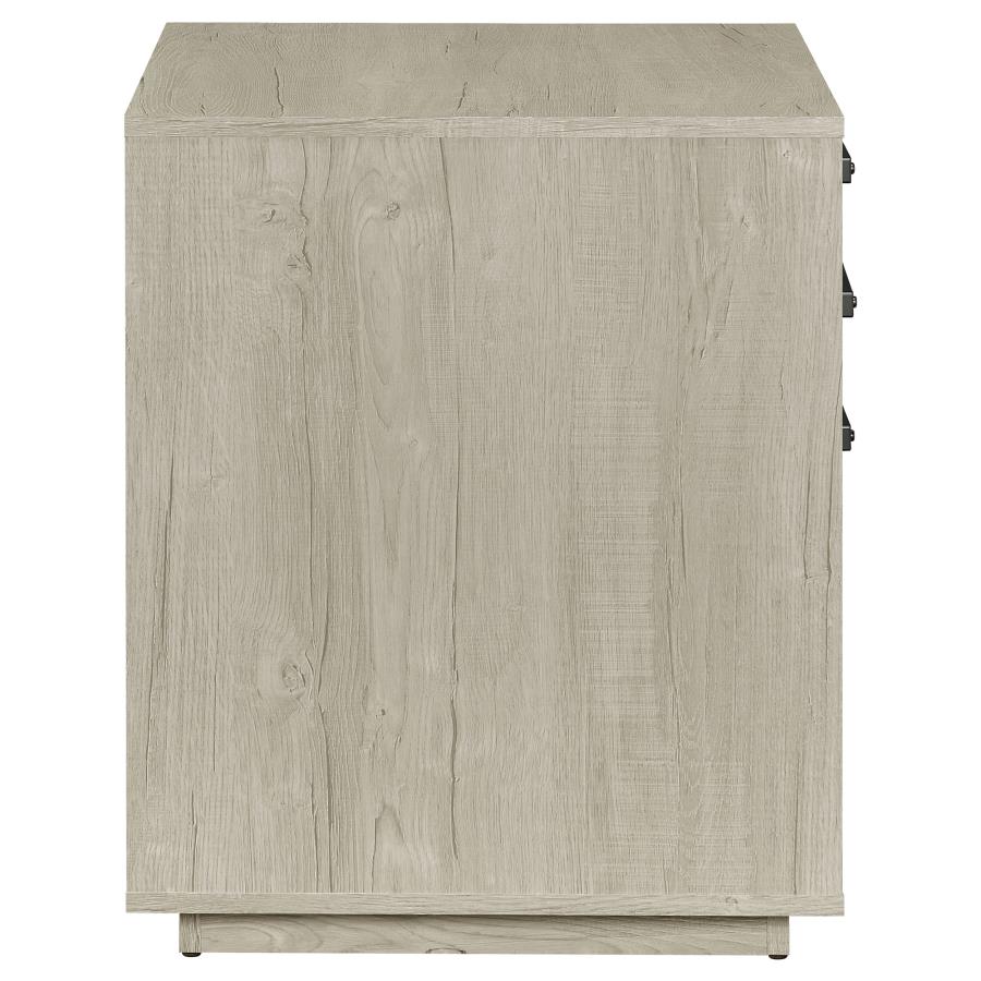 Loomis Grey File Cabinet - furniture place usa