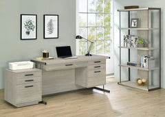 Loomis Grey File Cabinet - furniture place usa