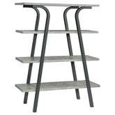 Tatum Grey Bookcase - furniture place usa