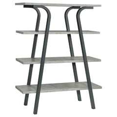 Tatum Grey Bookcase - furniture place usa