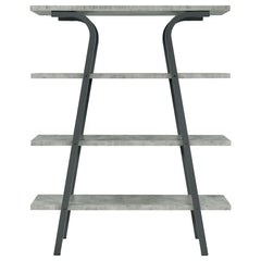 Tatum Grey Bookcase - furniture place usa