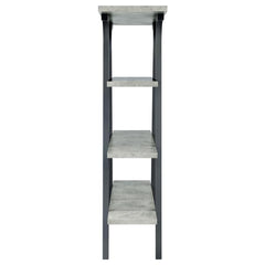 Tatum Grey Bookcase - furniture place usa