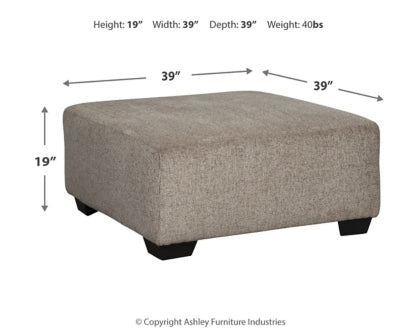 Ballinasloe Oversized Ottoman - furniture place usa