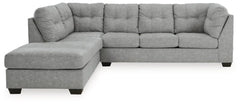 Falkirk 2-Piece Sectional with Chaise and Sleeper - 80804S3 - furniture place usa