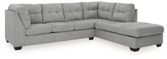Falkirk 2-Piece Sectional with Chaise and Sleeper - 80804S4 - furniture place usa