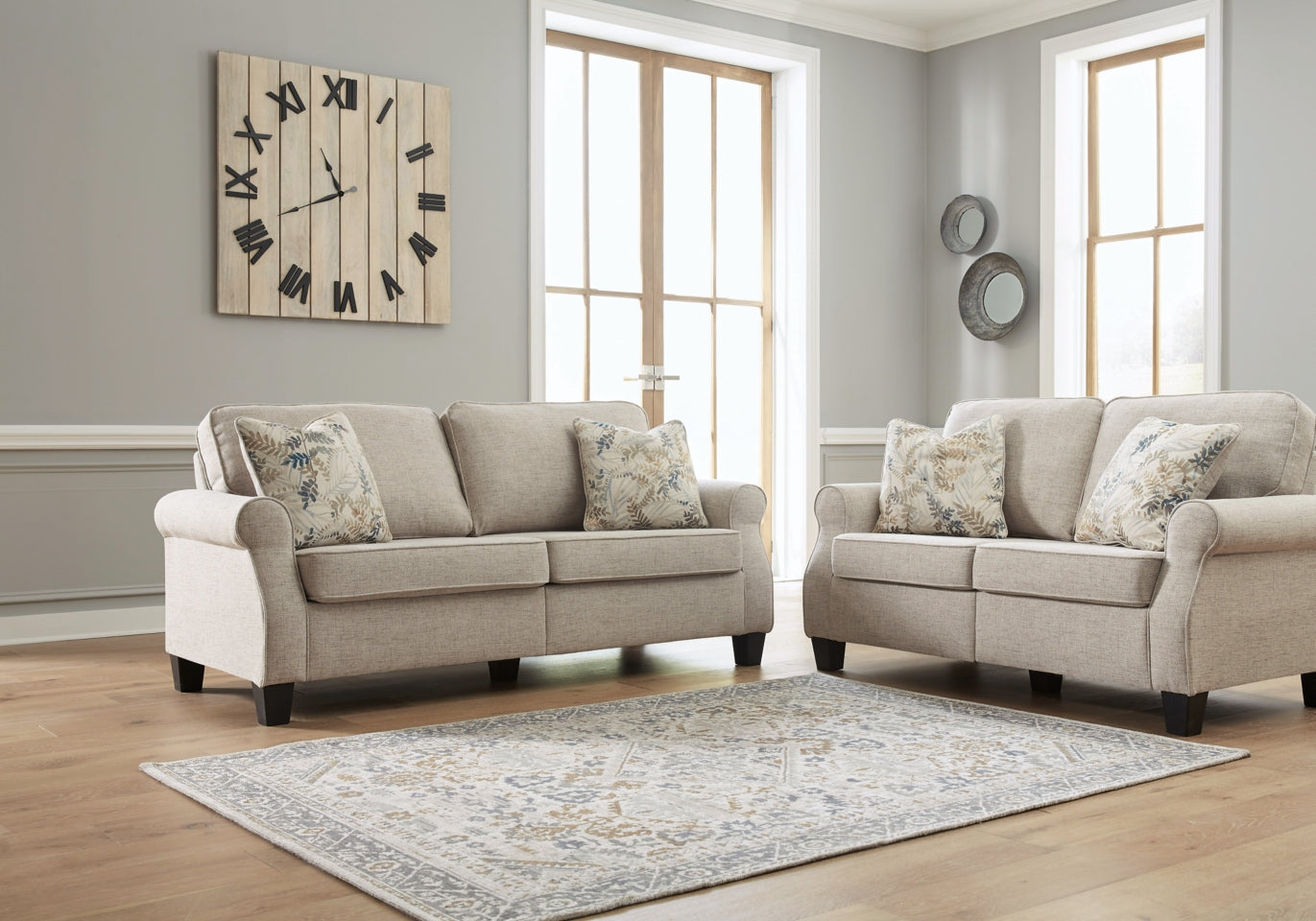 Alessio Sofa and Loveseat - furniture place usa