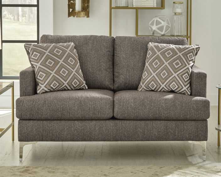 Arcola Sofa and Loveseat - furniture place usa