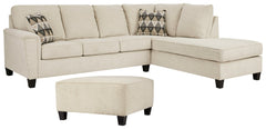 Abinger 2-Piece Sectional with Ottoman - PKG008217 - furniture place usa