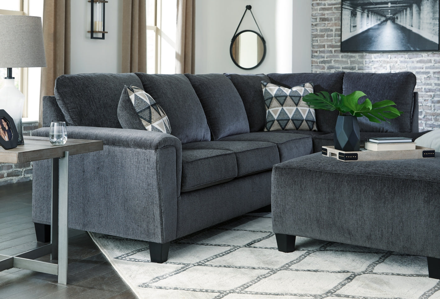 Abinger 2-Piece Sectional with Chaise - 83904S2 - furniture place usa