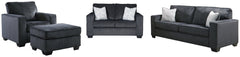 Altari Sofa, Loveseat, Chair and Ottoman - furniture place usa