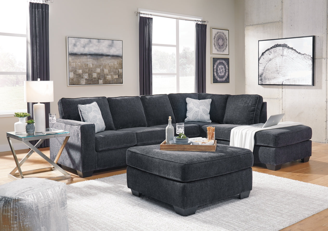 Altari 2-Piece Sleeper Sectional with Chaise - 87213S3