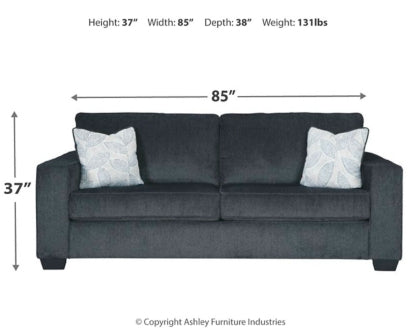 Altari Sofa, Loveseat, Chair and Ottoman - furniture place usa
