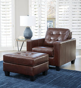 Altonbury Chair and Ottoman - furniture place usa