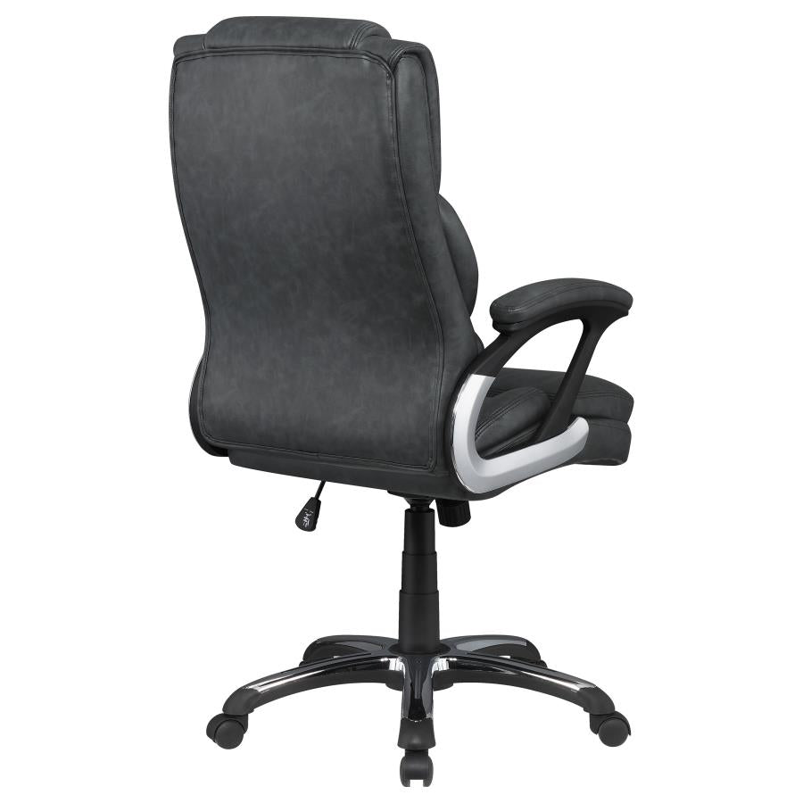 Nerris Grey Office Chair - furniture place usa