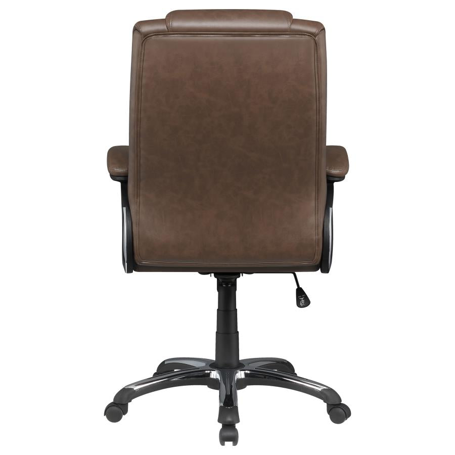 Nerris Brown Office Chair - furniture place usa