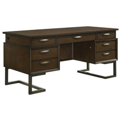 Marshall Brown Executive Desk - furniture place usa