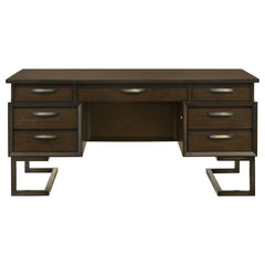 Marshall Brown Executive Desk - furniture place usa