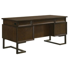 Marshall Brown Executive Desk - furniture place usa