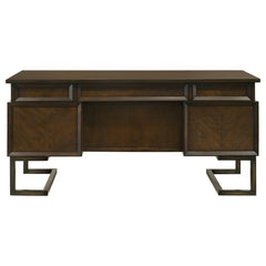 Marshall Brown Executive Desk - furniture place usa