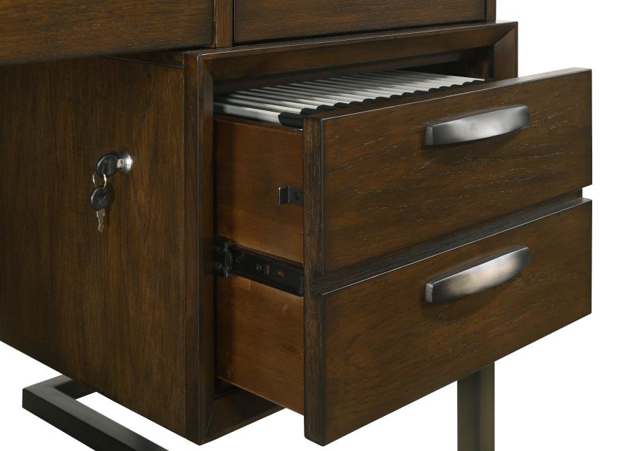 Marshall Brown Executive Desk - furniture place usa