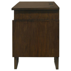 Marshall Brown Credenza Desk - furniture place usa