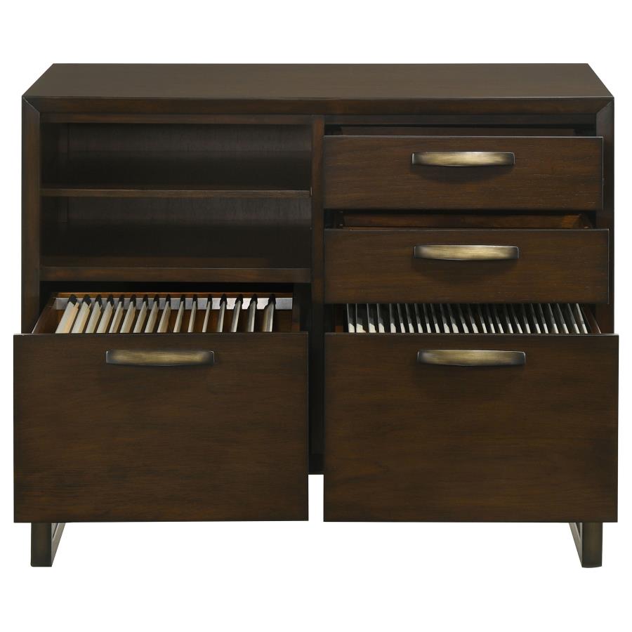 Marshall Brown File Cabinet - furniture place usa