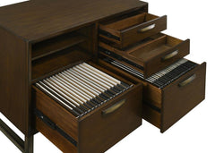 Marshall Brown File Cabinet - furniture place usa