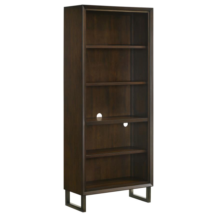 Marshall Brown Bookcase - furniture place usa