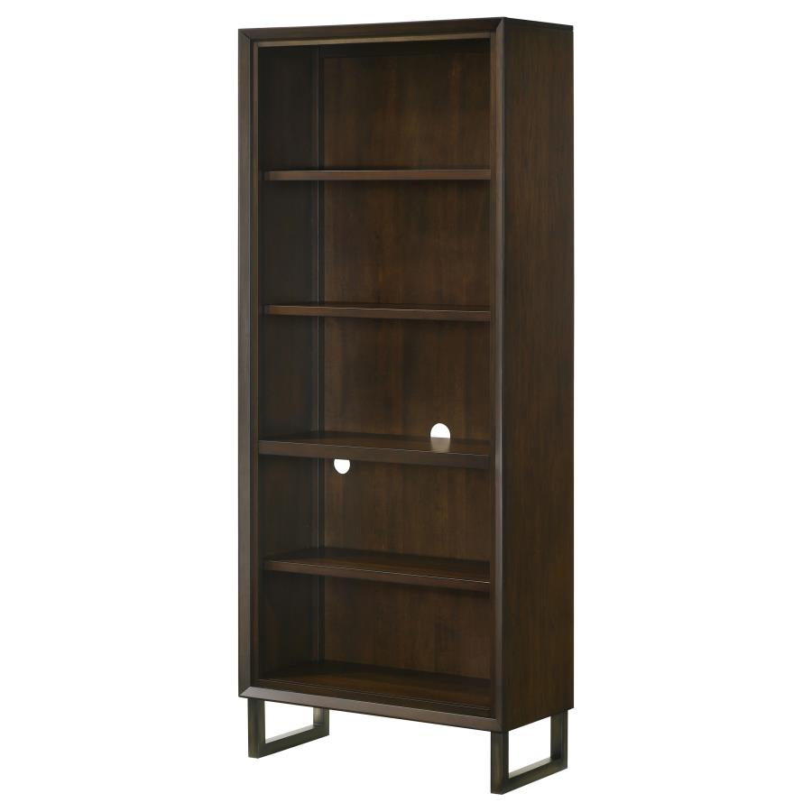 Marshall Brown Bookcase - furniture place usa