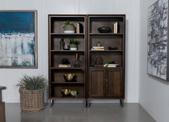Marshall Brown Bookcase - furniture place usa