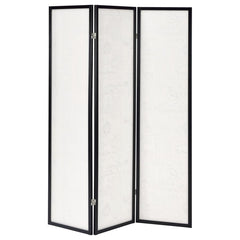 Felice Beige 3 Panel Room Divider - furniture place usa