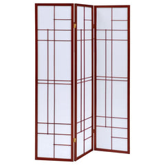 Katerina Brown 3 Panel Room Divider - furniture place usa
