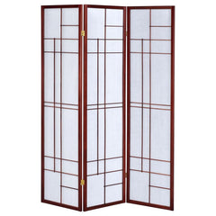 Katerina Brown 3 Panel Room Divider - furniture place usa