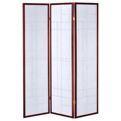 Katerina Brown 3 Panel Room Divider - furniture place usa