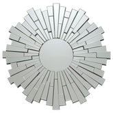 Danika Silver Wall Mirror - furniture place usa