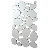 Topher Silver Wall Mirror - furniture place usa
