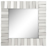 Tanwen Silver Wall Mirror - furniture place usa
