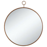 Eulaina Gold Wall Mirror - furniture place usa
