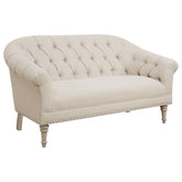 Billie Beige Loveseat - furniture place usa