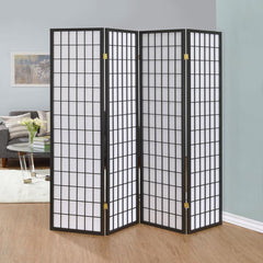 Roberto Grey 4 Panel Room Divider - furniture place usa