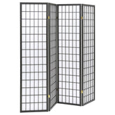 Roberto Grey 4 Panel Room Divider - furniture place usa