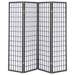 Roberto Grey 4 Panel Room Divider - furniture place usa