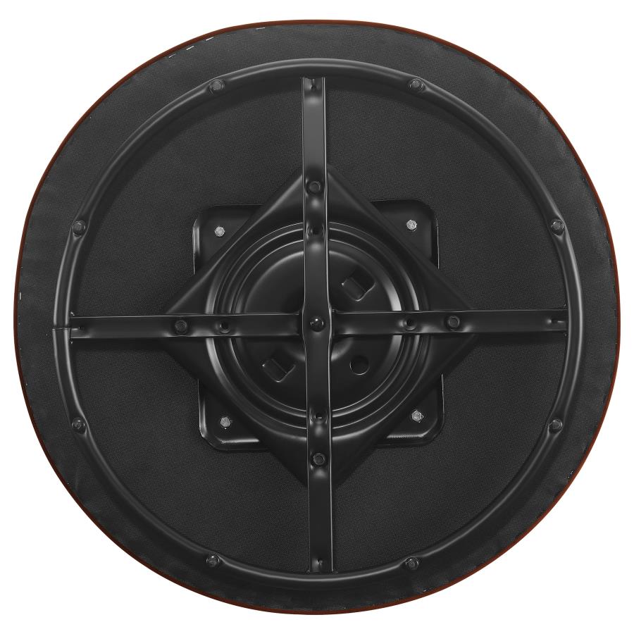 Joyce Orange Swivel Chair - furniture place usa