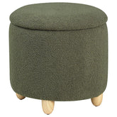 Green Ottoman - furniture place usa