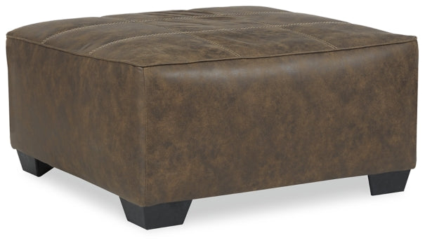 Abalone Oversized Accent Ottoman - furniture place usa