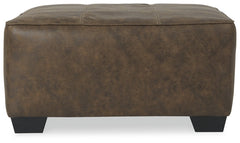 Abalone Oversized Accent Ottoman - furniture place usa