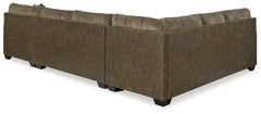 Abalone 3-Piece Sectional with Ottoman - PKG002371 - furniture place usa